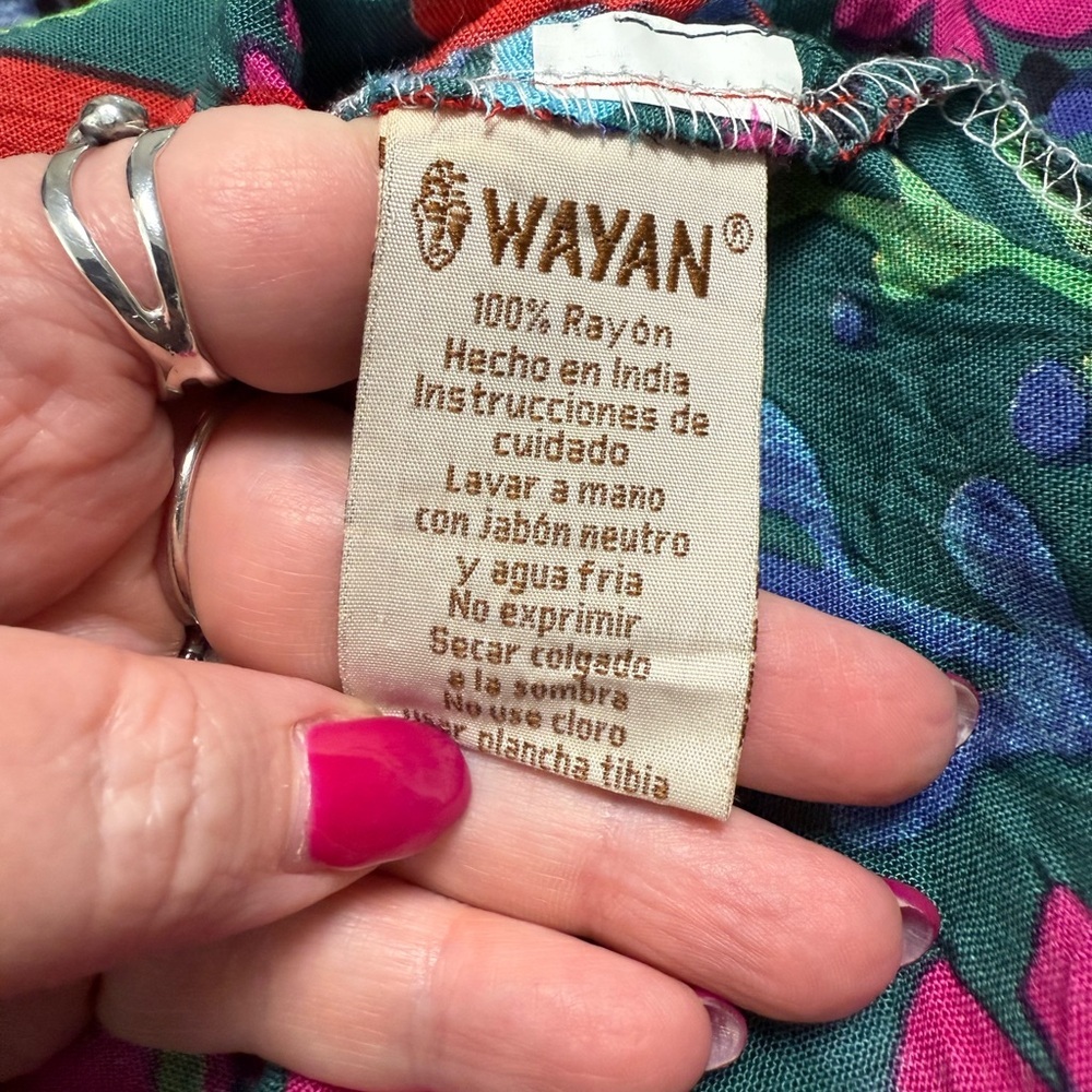 Wayan Floral Multicolor Sundress - Picture 5 of 6